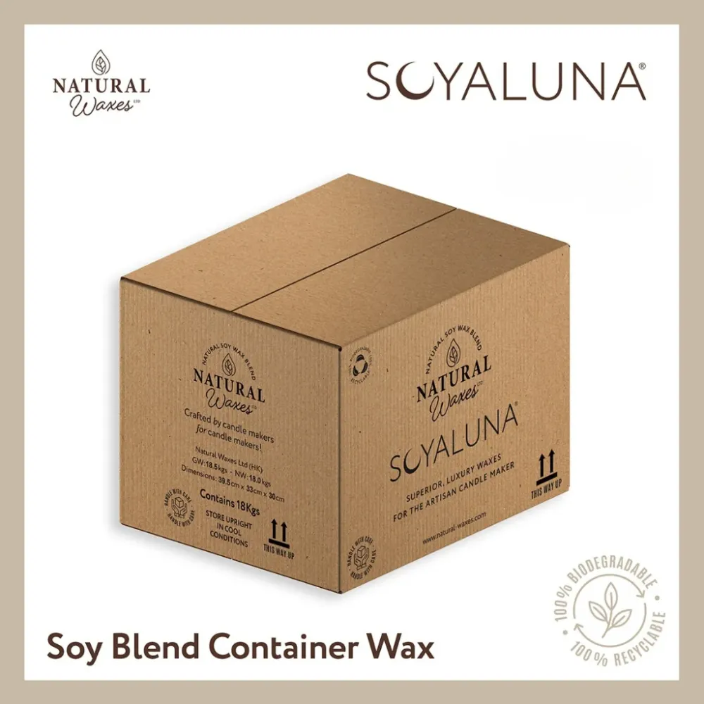 SOYALUNA NATURAL CONTAINER WAX (PRO) 1 Eco Candle Project