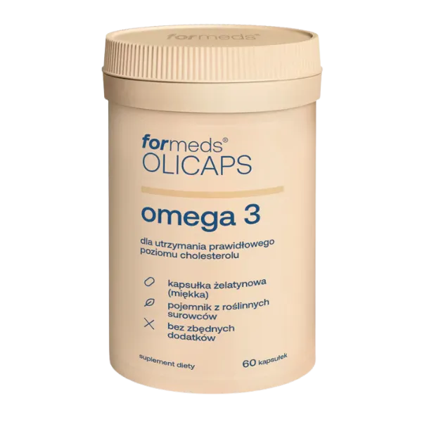 Omega - 3 EPA DHA 60 porzioni 60 capsule Olicaps ForMeds
