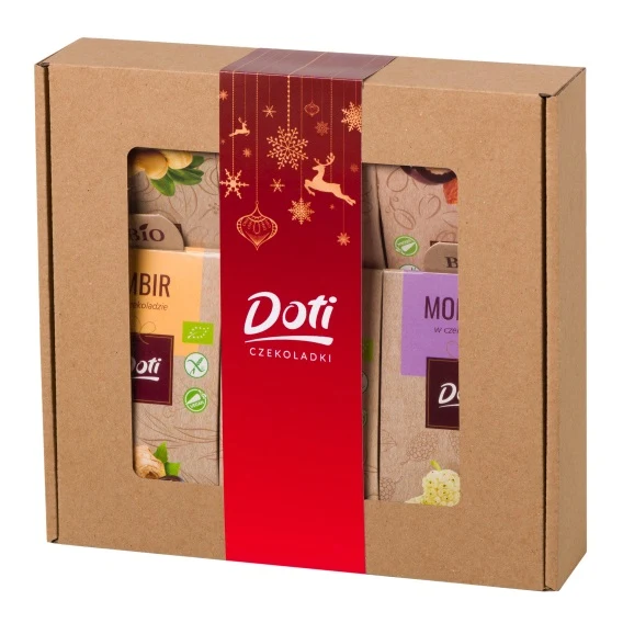 SET DI NATALE - CIOCCOLATO SENZA GLUTEN BIO 6 FIGURE 300 g