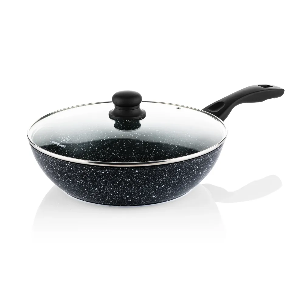 Westinghouse Padella Wok 30 cm Marmo Nero