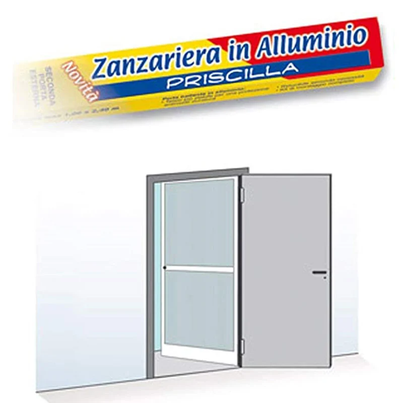Porta Zanzariera 1anta 100x240 Priscilla Bianco
