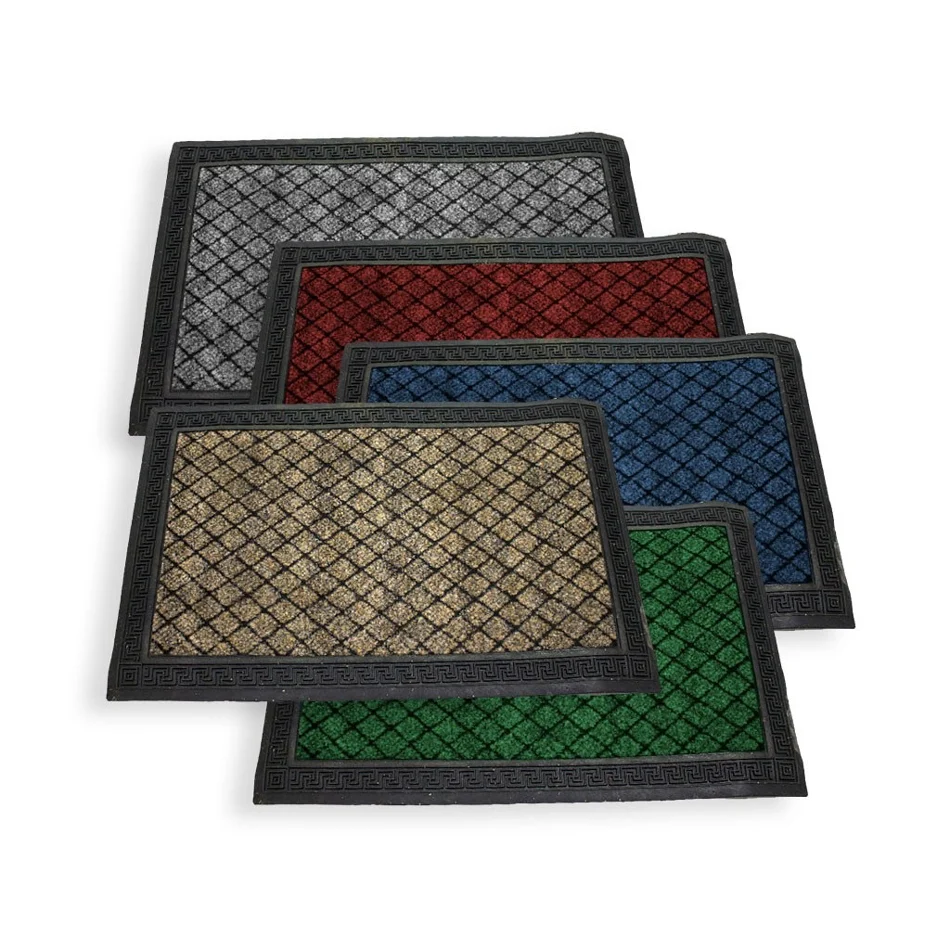 Zerbino Moquette Gomma 40x72cm Assorbe Umidità Sporco FERCASASHOP